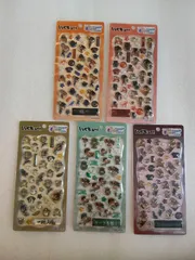 ハイキュー!! チェリジェムステッカー  5種 5枚  / Haikyu Cherigem Sticker Setのサムネイル
