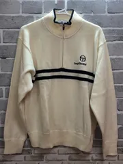 A【A2-51】◇ Sergio Tacchini タグ表記サイズL セーター　オフホワイトのサムネイル