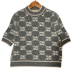 GUCCI GG ブークレウールニ ットカットソー XS グレー 最終お値下げ 