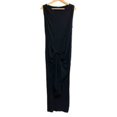 美品 All Saints オールセインツ RIVIERA TAVI DRESS ノースリーブ ジャージー マキシ ワンピース サイズS ブラック レディース 古着 中古 USEDのサムネイル