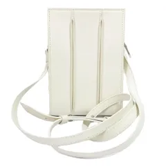 美品 Max Mara マックスマーラ ホイットニーナノ レザー ショルダーバッグ アイボリー レディース 古着 中古 USEDのサムネイル
