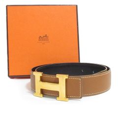 エルメス HERMES Hベルト F刻印 #75 リバーシブル - メルカリ