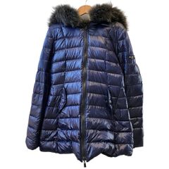TATRAS00リバーシブルブラックネイビーラクーンファー ギャランティ