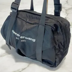 alexanderwang alexander wang アレキサンダーワン　ナイロン　ダッフルバッグ　プリントロゴ　ブラック　黒　黒色のサムネイル