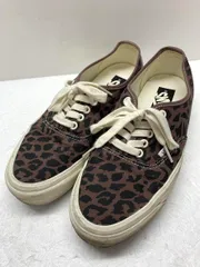 VANS バンズ Authentic Reissue 44 レオパード スニーカー size26?/茶系 ■■◎メンズ