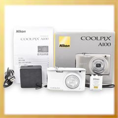 Nikon COOLPIX A100 シルバー 元箱付 充電器付 動作品 - メルカリ