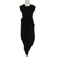良品 Rick Owens リックオウエンス NASKA ノースリーブドレス ワンピース ブラック  レディース 古着 中古 USEDのサムネイル