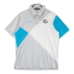 SRIXON LEXUS 半袖ポロシャツ ネイビー Mサイズ - メルカリ