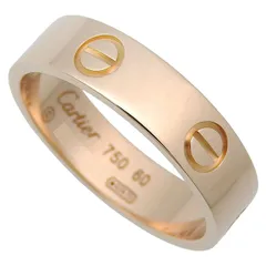 CARTIER カルティエ ラブ リング K18PG 750 ピンクゴールド ＃60 20号相当 指輪 6.5g アクセサリー メンズ 送料無料 241100107846 ★のサムネイル