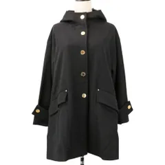 美品 25AW MACKINTOSH マッキントッシュ ハンビー フード SL MB EX ウールフーデッドコート L252MO1205EX2K サイズ6 ブラック レディース 古着 中古 USEDのサムネイル