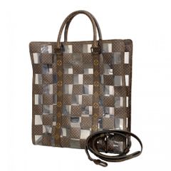 Louis Vuitton チェック柄トートバッグ - メルカリ