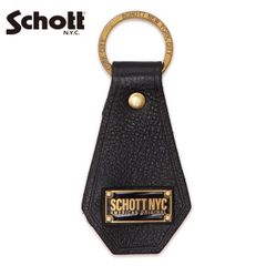 Schott レザーキーチェーン ウォレットチェーン - メルカリ