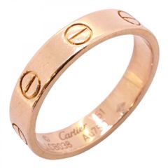 Cartier 750 K18ピンクゴールド ラブリング14号 3.914グラム - メルカリ