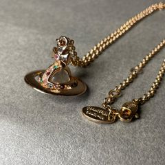 Vivienne Westwood エナメルオーブ ミニバスレリーフ ネックレス