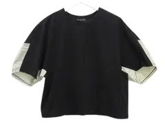 センソユニコ Senso unico カットソー 変形 プルオーバー 切替 38 ブラック 黒 2024SS トップスのサムネイル