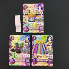 アイカツ セルフストライプコーデ 3枚セット ボヘミアンスカイ 風沢