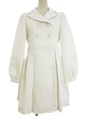 トゥービーシック TO BE CHIC グログラン コート 40 オフホワイト系 白 アウター 上着のサムネイル