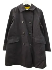 マッキントッシュフィロソフィー MACKINTOSH PHILOSOPHY ステンカラーコート ダブルブレスト 長袖 ネイビー 紺 38 綿 コットン 上着 アウターのサムネイル
