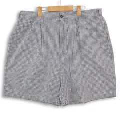 大きいサイズ メンズW38 トミーヒルフィガー TOMMY HILFIGER チノパン ショーツ ハーフパンツ 実寸ウエスト98cm グレー系 hpc-0174のサムネイル