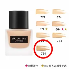 【在庫処分】【新品未使用品】シュウウエムラ アンリミテッド ラスティング フルイド 754 35mLのサムネイル