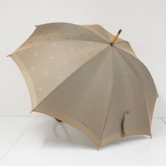 新品未使用 BURBERRY ブラック 長傘 雨傘 日本製 牛革 ホースマーク黒