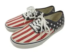 バンズ VANS AUTHENTIC VAN DOREN 星条旗 オーセンティック US8 マルチカラー スニーカー シューズ 靴