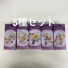 未開封 ワンピース ワールドコレクタブルフィギュア モンキー・D・ルフィ ギア5 スペシャル メタリックカラーver. 全5種 LF5D17C  f099
