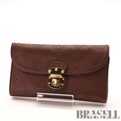 ルイヴィトン ポルトフォイユ アメリア マヒナ 長財布 ブラウン - メルカリ