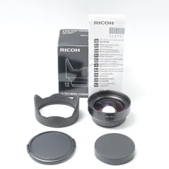 リコー RICOH GW-3 GR用ワイドコンバージョンレンズ ラバーフード付属のサムネイル