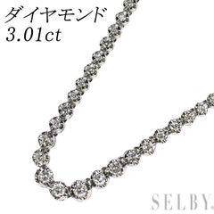 ⭐️鑑別書付⭐️ K18YG 5CT ダイヤテニスネックレス - メルカリ