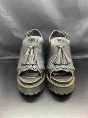 Dr.Martens フリンジプラットフォームサンダル　黒 B26051924のサムネイル