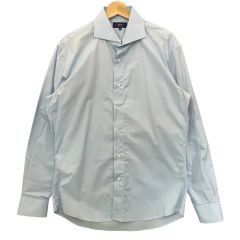 高機能】LARDINIラルディーニ ホリゾンタルカラーシャツ ストレッチ