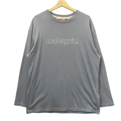 MAHAGRID マハグリッド ロゴプリンティング ロングスリーブ Tシャツ Lのサムネイル