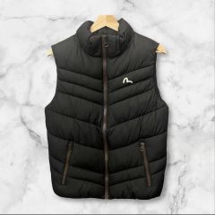 EVISU ダウンベスト ブラック Mサイズ - メルカリ