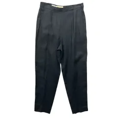 (29) MAX MARA マックスマーラ ペニー フール 夏 麻 スラックス パンツのサムネイル