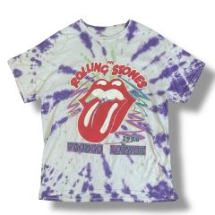 Rolling Stones ローリングストーンズ Vネック Tシャツ パープル 
