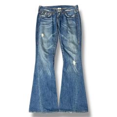 トゥルーレリジョン JOEY ブーツカット フレアデニムパンツ 24