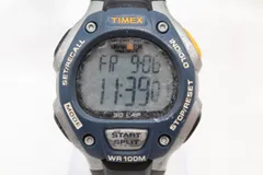 【W172-217】動作品 電池交換済 TIMEX IRONMAN TRIATHLON タイメックス アイアンマン トライアスロン デジタル 腕時計 ラバーベルト メンズのサムネイル