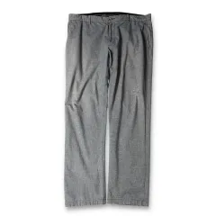 (37) ヘンリーコットンズ グレー コットン ストレッチ スラックス 94のサムネイル