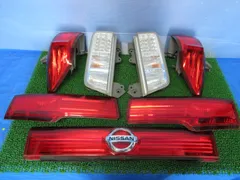 ★SFC6784/点灯ok 日産 エルグランド TE52 PE52 E52 純正 テールライト テールランプ リアガーニッシュ リアライト バック 後 7点 左右のサムネイル