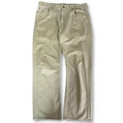 Lee REGULAR FIT コットンパンツ ベージュ 34x32 - メルカリ