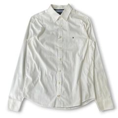 TOMMY HILFIGER ストライプ長袖シャツ S 収納袋付き | Mercari