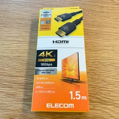【値下げok】ELECOM エレコム HDMI  プラグ 4K対応 18Gbps 1.5mのサムネイル