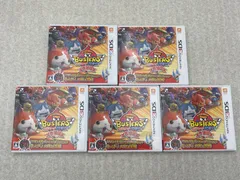妖怪ウォッチバスターズ 赤猫団　ニンテンドー3DS　5点