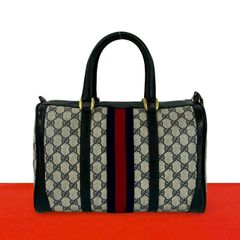 極 美品 GUCCI グッチ オールドグッチ ヴィンテージ シェリーライン GG