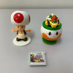 〇スーパーマリオ キノピオ クッパ 3DS 大乱闘スマッシュブラザーズのソフト(※ジャンク品) 3点セット