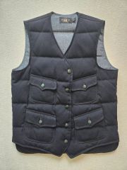 入手困難 正規品 美品 名作RRL ダブルアールエル コットン ダウン
