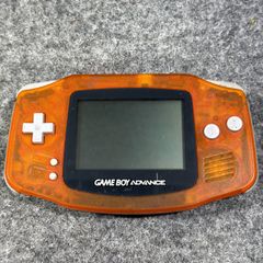 ジャンク】任天堂 ゲームボーイアドバンス 本体 クリアオレンジ AGB