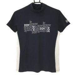 ZOY ゾーイ　マイクロドット ネイビー ハイネック　ワンピース40 極美品 ZOY ゾーイ マイクロドット ネイビー ハイネック ワンピース40 極美品