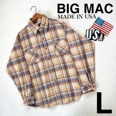 BIG MAC Penneys 60s ビンテージ プリネル ネルシャツ - メルカリ